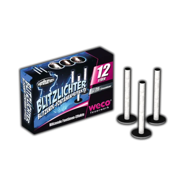 Blitzlichter 12 Stück - Weco
