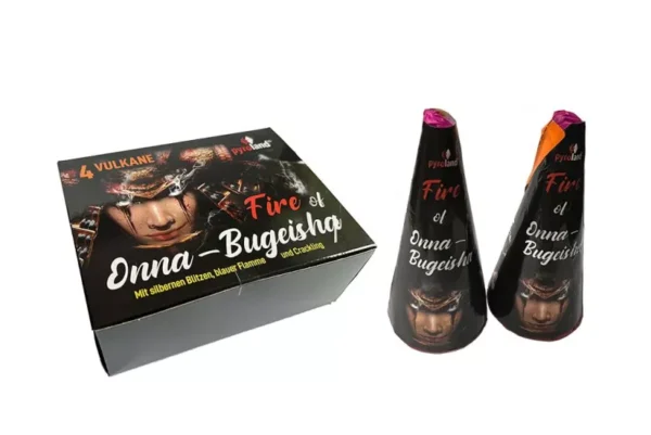 Fire of Onna - Bugeisha 4er Vulkan-Set - Pyroland