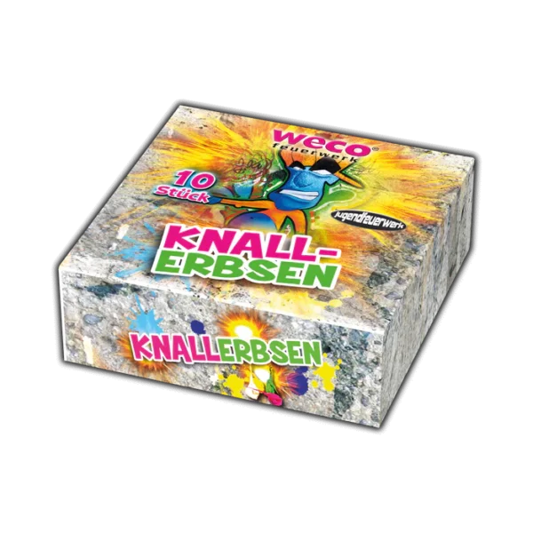 Knallerbsen 10er Faltschachtel - Weco