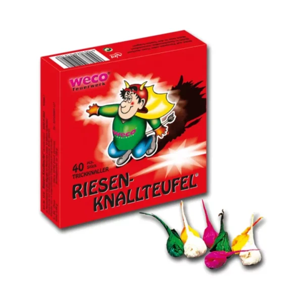 Riesen-Knallteufel 40Stk - Weco